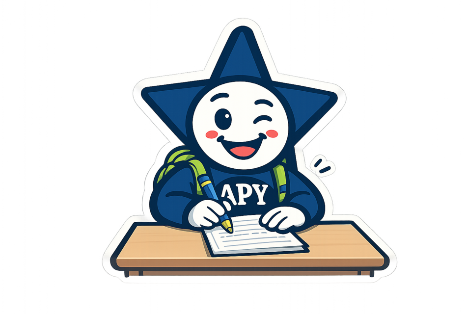 Personaje APY calculando